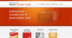 Desktop Screenshot of loyaltycards-india.com